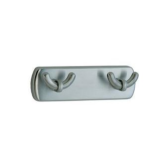 Smedbo CS359 1/2 in. 4 Hook Towel Hook in Brushed Chrome from the Cabin Collection